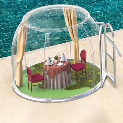 華麗なプラスチックドームを中国製のソーラールームで発見 660KGの製品重量