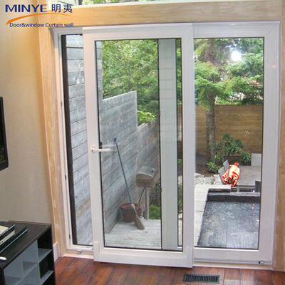ガラスのドアタイプ PVC/UPVC 浴室やキッチンキャビネットのための二重ガラスのスライドドア