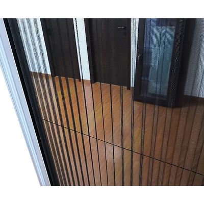 特徴 パーソナライズされた高トランスミッション プレート/折り畳み網 無線線 スライディング アルミスクリーンドア