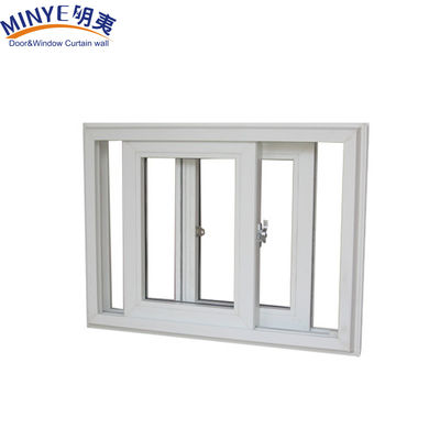 予算に適したプラスチックフレーム UPVC スライディングウィンドウ