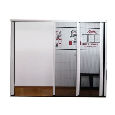 現代のデザイン アルミ合金 プレート網 折りたたみ蚊のスクリーン ドア
