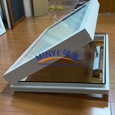 OEM オーダーメイド 電動屋根天窓 アルミ合金フレームと内蔵ブラインド