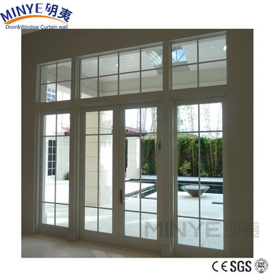 ホテルルーム UPVC ドアデザイン EPDMゴムストライプと低保守要求