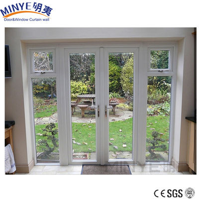 ホテルルーム UPVC ドアデザイン EPDMゴムストライプと低保守要求