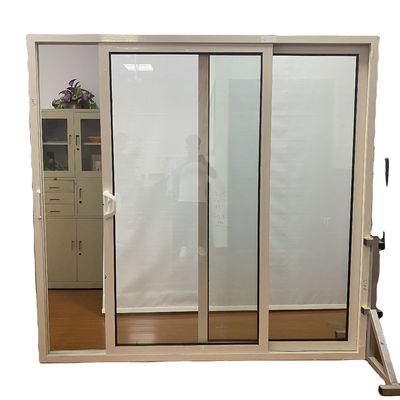 オフィス 木製の窓枠 風抵抗 3500PA スライディングスタイル