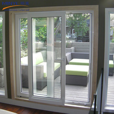オーダーメイド サイズ ポリマー 二重ガラスの PVC/UPVC ドア フロント キッチン キャビネット キッチン