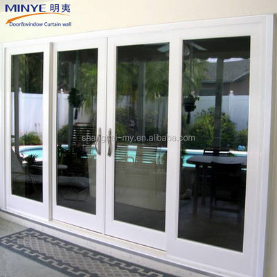 現代のデザイン 外壁 防水 UPVC PVC フランス式 スライドガラス ヴィラ用の庭門
