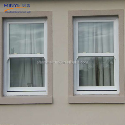 バルコニー用 UPVC シングルハンガング ウィンドウ 防火 冬は暖か 夏は涼しい