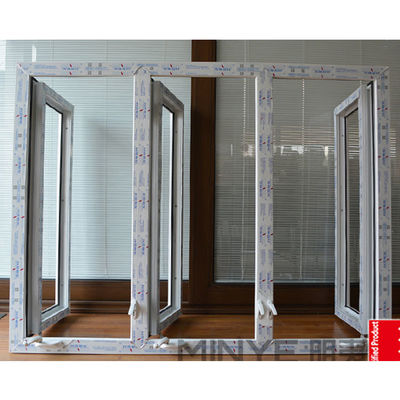 エネルギー 省エネ UPVC カーメンテッド 窓 スイング オープン と 熱隔熱