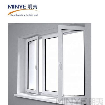 エネルギー 省エネ UPVC カーメンテッド 窓 スイング オープン と 熱隔熱
