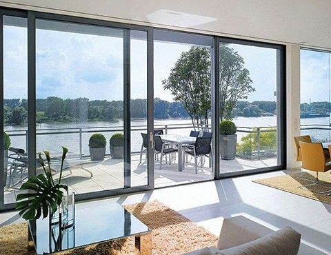 UPVC ドア オープン スタイル スライディング