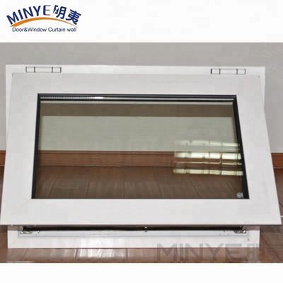スイングオープン 普通のPVCプロファイル カラーカスタマイズ UPVC/PVC 横軸に曲がるシングルハンガーウィンドウ