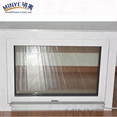 スイングオープン 普通のPVCプロファイル カラーカスタマイズ UPVC/PVC 横軸に曲がるシングルハンガーウィンドウ