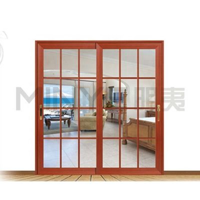 耐久性のある材料で風性機能のための水平開口パターンハウス窓