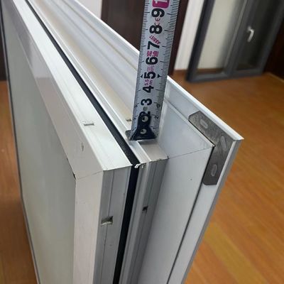 二重冷却ガラス アルミニウム 固定窓 横向開口パターン 三重ガラス