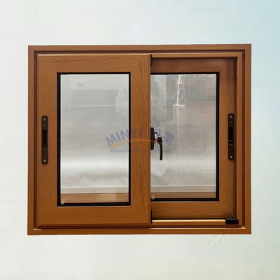 家庭へのインパクト耐 Hurricane Windows とドアのためのカスタマイズされたアルミスライディングウィンドウ