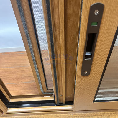 家庭へのインパクト耐 Hurricane Windows とドアのためのカスタマイズされたアルミスライディングウィンドウ