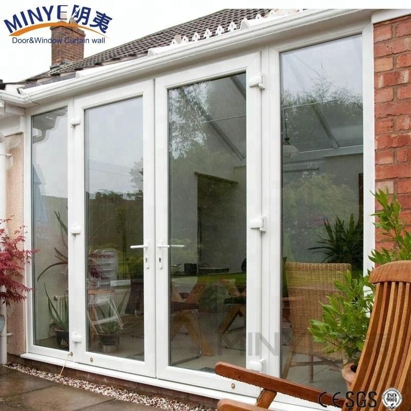 ケララハウス メインドアデザイン ヴィニールフレーム UPVC ドア ガラスと防水機能