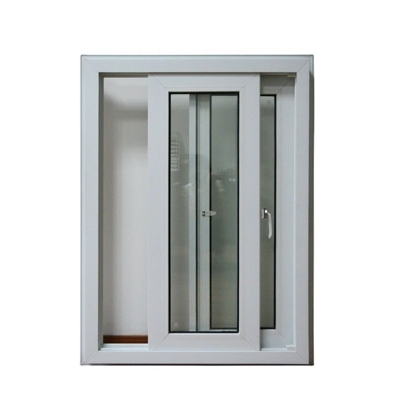 防風機能 ダブル スライディング ガラス UPVC 縦窓 省エネの利点
