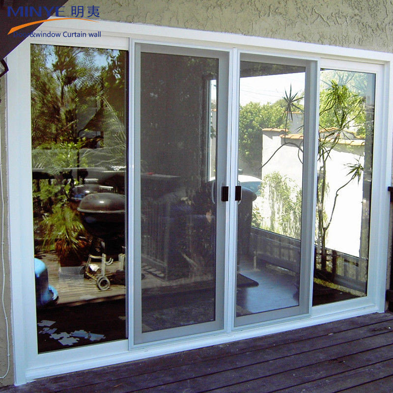 オーダーメイド サイズ ポリマー 二重ガラスの PVC/UPVC ドア フロント キッチン キャビネット キッチン