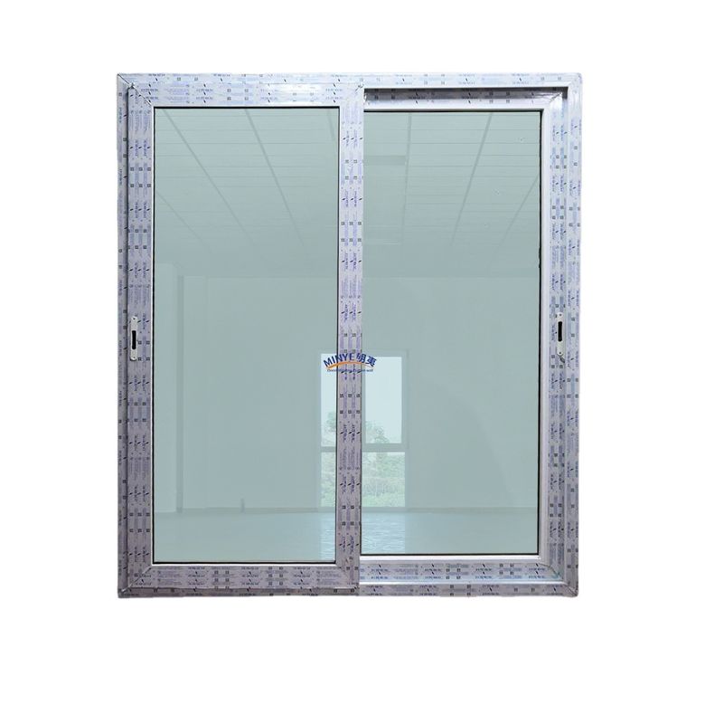 エネルギーを節約するダブルテンパーガラス UPVC PVC スライディングウィンドウ パティオのためのビニールガラスウィンドウ
